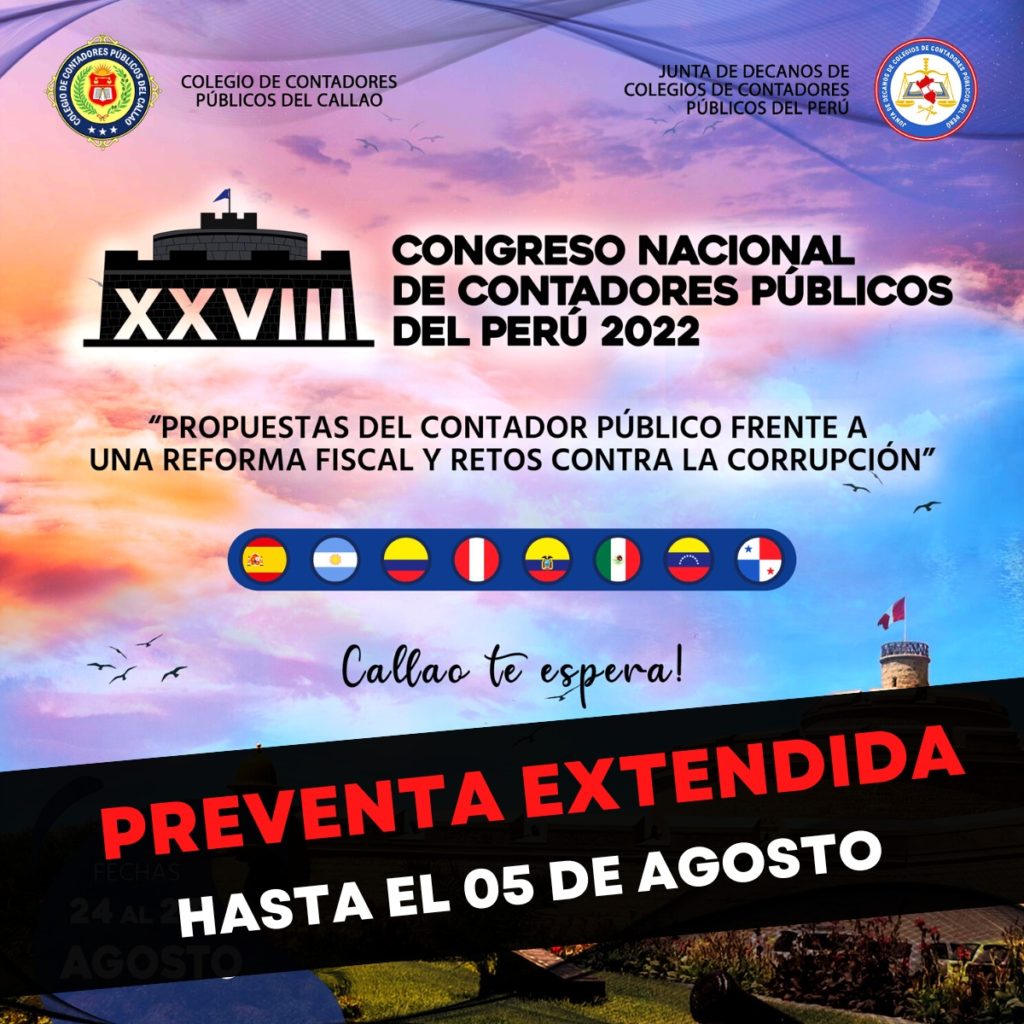 XXVIII Congreso nacional de Contadores Públicos del Perú 2022 Colegio